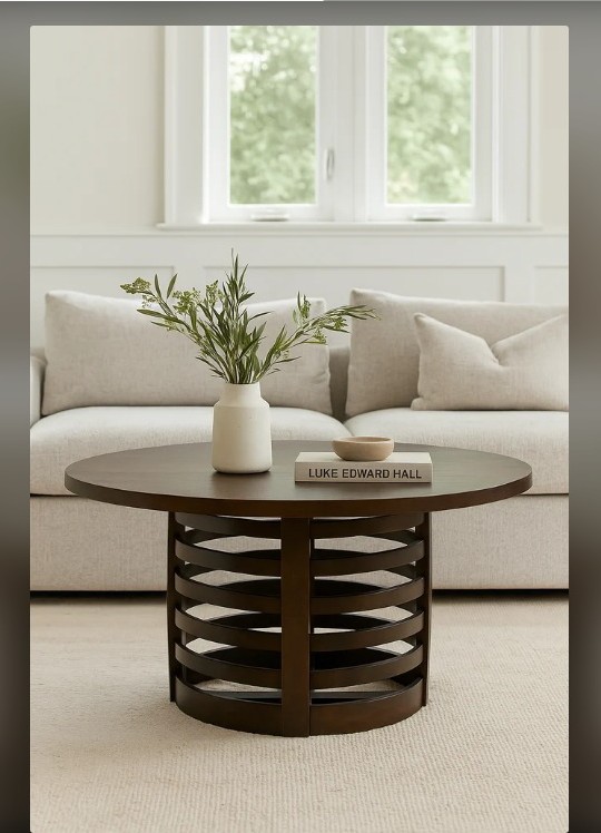 Latte Round Coffee Table